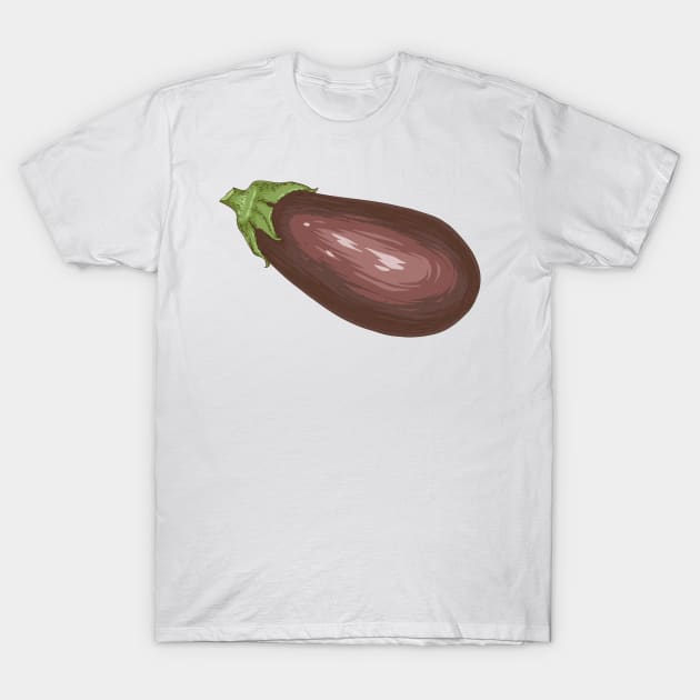 Eggplant T-Shirt by deepfuze